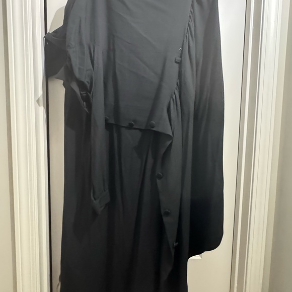 2 Maison Martin Margiela Elegant Black and Blue Asymmetrical Dresses - Picture 5 of 9